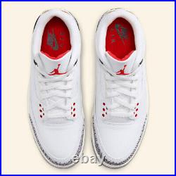 Nike Air Jordan III 3 Retro White Cement Reimagined DN3707-100 Men's