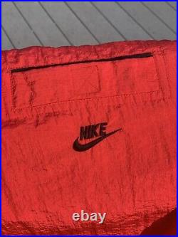 Nike Air Jordan IV/V 4/5 Flight Suit Vintage 1990 Large L Red Black OG Track