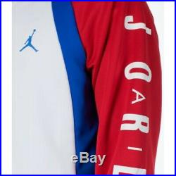 Nike Air Jordan Jumpman Track Jacket Tricot OLYMPIC USA White Blue Red Men's 2XL