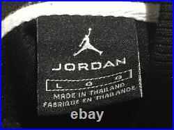 Nike Air Jordan Jumpman Warmup Track Jacket L Black Red White 23 Name Plate