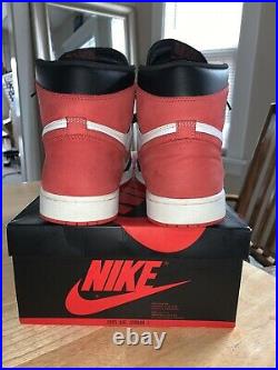 Nike Air Jordan Retro 1 High Og Track Red Men Size 11.5