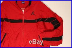 Nike Air Jordan Retro 5 Vault Two Piece Track Suit Red Black Men's X-Large XL