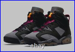 Nike Air Jordan VI 6 Retro Bordeaux Grey Black Purple CT8529-063 sz 12 Men's