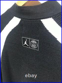 Nike Air Jordan X FlyKnit Track Jacket BQ4209 010 Mens Size 2XL Black White