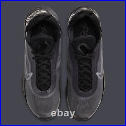 Nike Air Max 2090 Black Wolf Grey BV9977-001 sz 8 Men's Retro Running