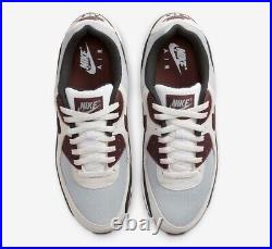 Nike Air Max 90 Burgundy Crush / DQ4071-004 / Mens Shoes Sneakers NEW RARE