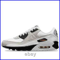 Nike Air Max 90 White Black Hot Curry Platinum Men Dm0029 100 NEW RARE Shoes