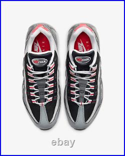 Nike Air Max 95 Essential Track Red (ci3705 600) Mens Trainers Uk 10.5 Eu 45.5