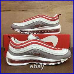 Nike Air Max 97'Platinum Tint Track Red' Women's Shoes Size 8.5 CI7388-002