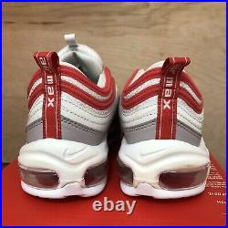 Nike Air Max 97'Platinum Tint Track Red' Women's Shoes Size 8.5 CI7388-002