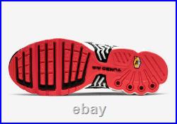 Nike Air Max Plus 3 TN Black White Track Red CJ0601-001 Men's 7.5-13 Brand New