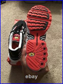 Nike Air Max Plus 3 TN Black White Track Red CJ0601-001 Men's Size 14 Brand New