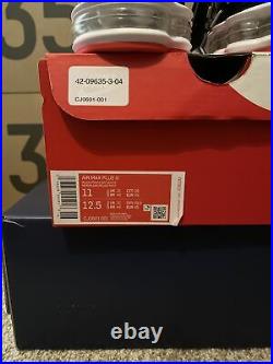 Nike Air Max Plus III 3 Black/Track Red-White Men's Size 11 Shoes CJ0601-001
