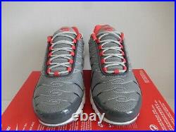 Nike Air Max Plus Particle Grey-track Red Sz 10.5 Ci3714-001