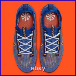 Nike Air Max Vapormax 2021 Flyknit Knicks Royal Blue Orange FD0712-400 Men's