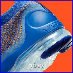 Nike Air Max Vapormax 2021 Flyknit Knicks Royal Blue Orange FD0712-400 Men's