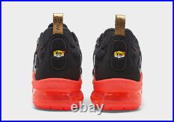 Nike Air Max Vapormax Plus FRESH SUNSET BLACK RED ORANGE DJ5525-001 sz 11.5 Men