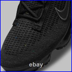 Nike Air Vapormax 2021 Flyknit Triple Black Anthracite DH4084-001 sz 12 Men's