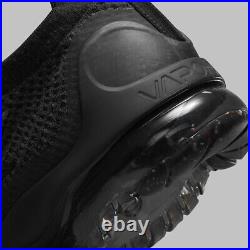 Nike Air Vapormax 2021 Flyknit Triple Black Anthracite DH4084-001 sz 12 Men's