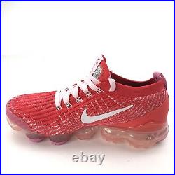 Nike Air Vapormax Flyknit 3 Women's 11 Track Red Foam Shoe CU4756-600 New