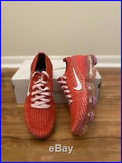 Nike Air Vapormax Flyknit 3 Women's Shoe CU4756-600 Track Red Foam size 8.5