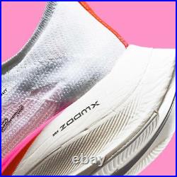 Nike Air Zoom Alphafly NEXT% Flyknit Rawdacious Pink White DJ5455-100 sz 7.5 Men