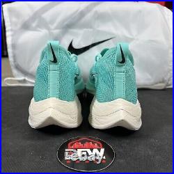 Nike Air Zoom Alphafly Next% Hyper Turquoise White Black CI9925-300 Size 7M