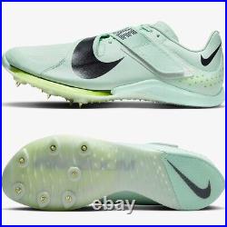 Nike Air Zoom LJ Elite Track & Field Jumping Spikes Mint Green Size 9 DR9924-300