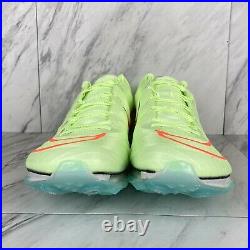 Nike Air Zoom Maxfly Men's Size 10 Track Spikes Barely Volt Orange DH5359-700