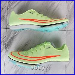 Nike Air Zoom Maxfly Men's Size 10 Track Spikes Barely Volt Orange DH5359-700