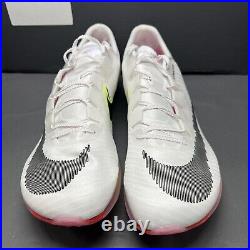 Nike Air Zoom Maxfly Rawdacious White Track/ Field DJ5261-100 Men Sz 15 W Spike