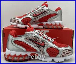 Nike Air Zoom Spiridon Cage 2 Track Red White CJ1288-600 Mens Size
