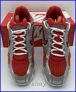 Nike Air Zoom Spiridon Cage 2 Track Red White CJ1288-600 Mens Size