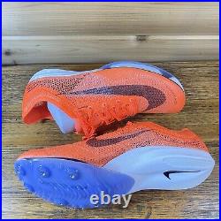 Nike Air Zoom Victory Next% Bright Mango Men's Track Cleats Spikes CD4385-800