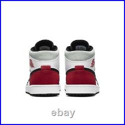Nike Mens Air Jordan 1 Mid SE Union Black Toe Track Red White AJ1 852542-100