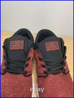 Nike SB Stefan Janoski Max SB Air Shoes Mens Size 11.5 Track Red 631303-606