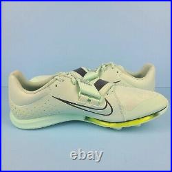 Nike Track Cleats Mens Size 12 Long Jump Air Zoom LJ Elite Spikes Mint DR9924300
