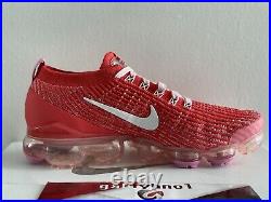 Nike W Air Vapormax Flyknit 3 Track Red CU4756-600 Womens Size 10
