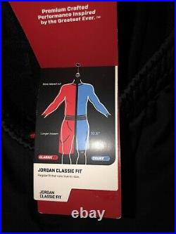 Nwt Retro Nike Air Jordan Wings Black Red Athletic Track Pants Mens XL