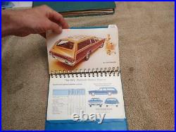 Original 1970 Plymouth Data Book Dealer Brochure Binder Barracuda GTX Duster WOW