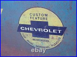 Original GM Chevrolet Catalog Rack 50's-60's Real Deal GM Dealer Parts Counter
