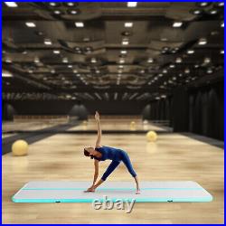 Portable 51m Air Track Inflatable Gymnastics Mat Floor Tumbling Gym Yoga Pad
