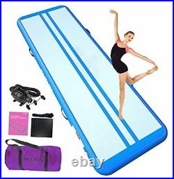 Premium Inflatable Air Tumbling Track for 20ft3.3ft4in(610.1m) Blue