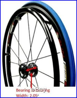 Set Of 2 24 Sun Fusion 16 Spokes Wheel With Primo Blue V-track Tire & Air Tube