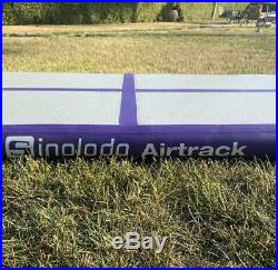 Sinolodo Air Track 10Ft Inflatable Tumbling Gymnastics Cheerleading Mat NO PUMP