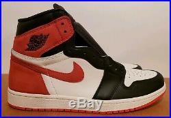 Size 11.5 Nike Air Jordan 1 Retro High OG Track Red best hand Brand NEW bred sbb