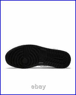 Size 8.5 Air Jordan 1 Union Black Toe Mid SE Track Red Retro Bred 852542-100