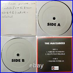 The Maccabees On Track With Seat Walking In The Air Very Rare 12 Vinyl