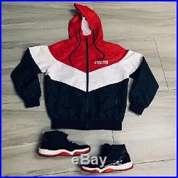 Track Jacket to match Air Jordan Retro 11 Bred Sneakers