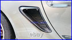 Track Version Fiberglass FRP Side Air Vents Scoop for Porsche Cayman Boxster 987